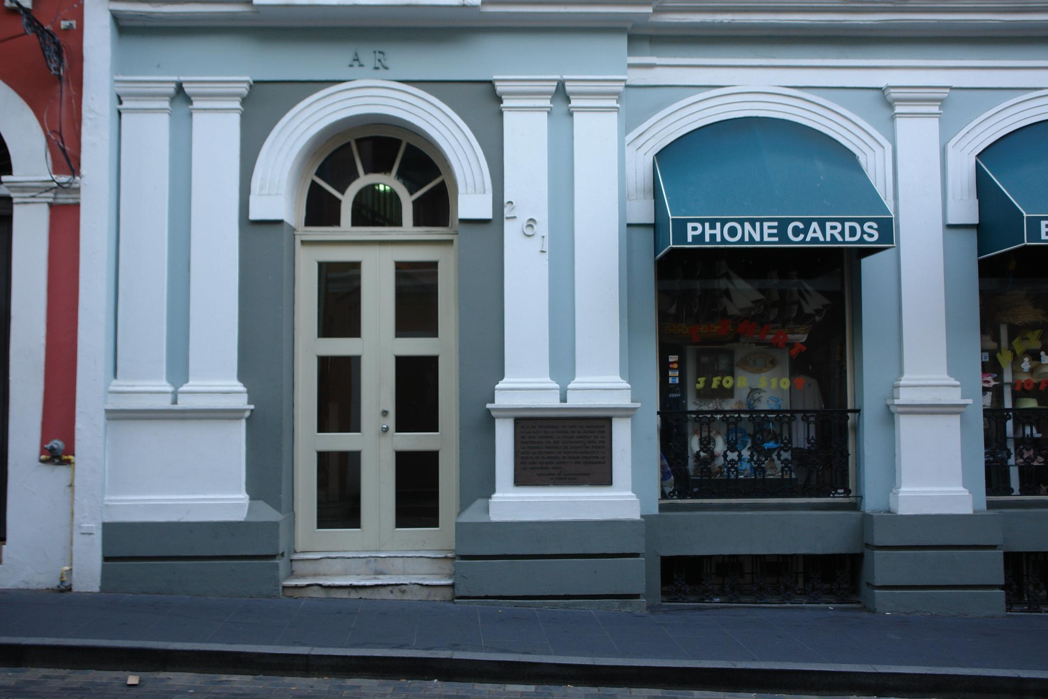 Calle de la Tanca 261 - The Puerto Rico Telephone Company - San Juan (Viejo San Juan) - 2012 00005